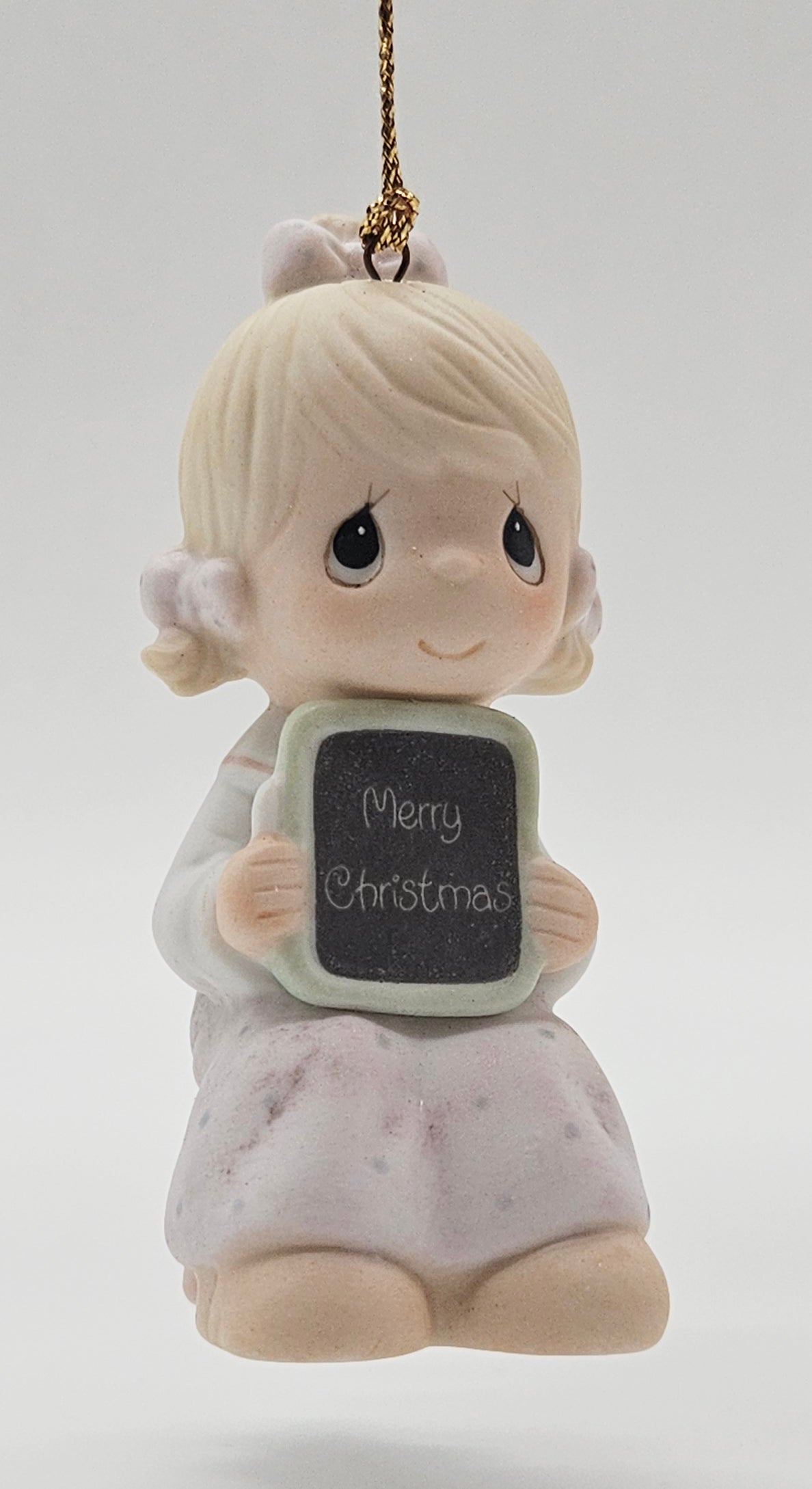 1983 Love Is Patient (Girl) E-0536 — ornament close-up