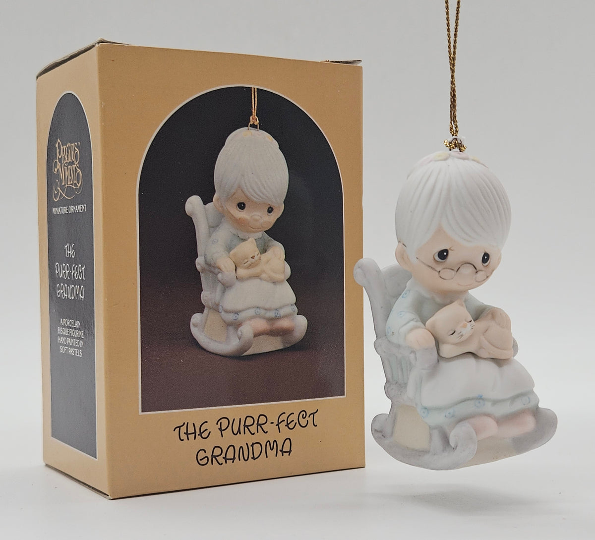 1983 The Purr-fect Grandma E-0516 — ornament with retail box