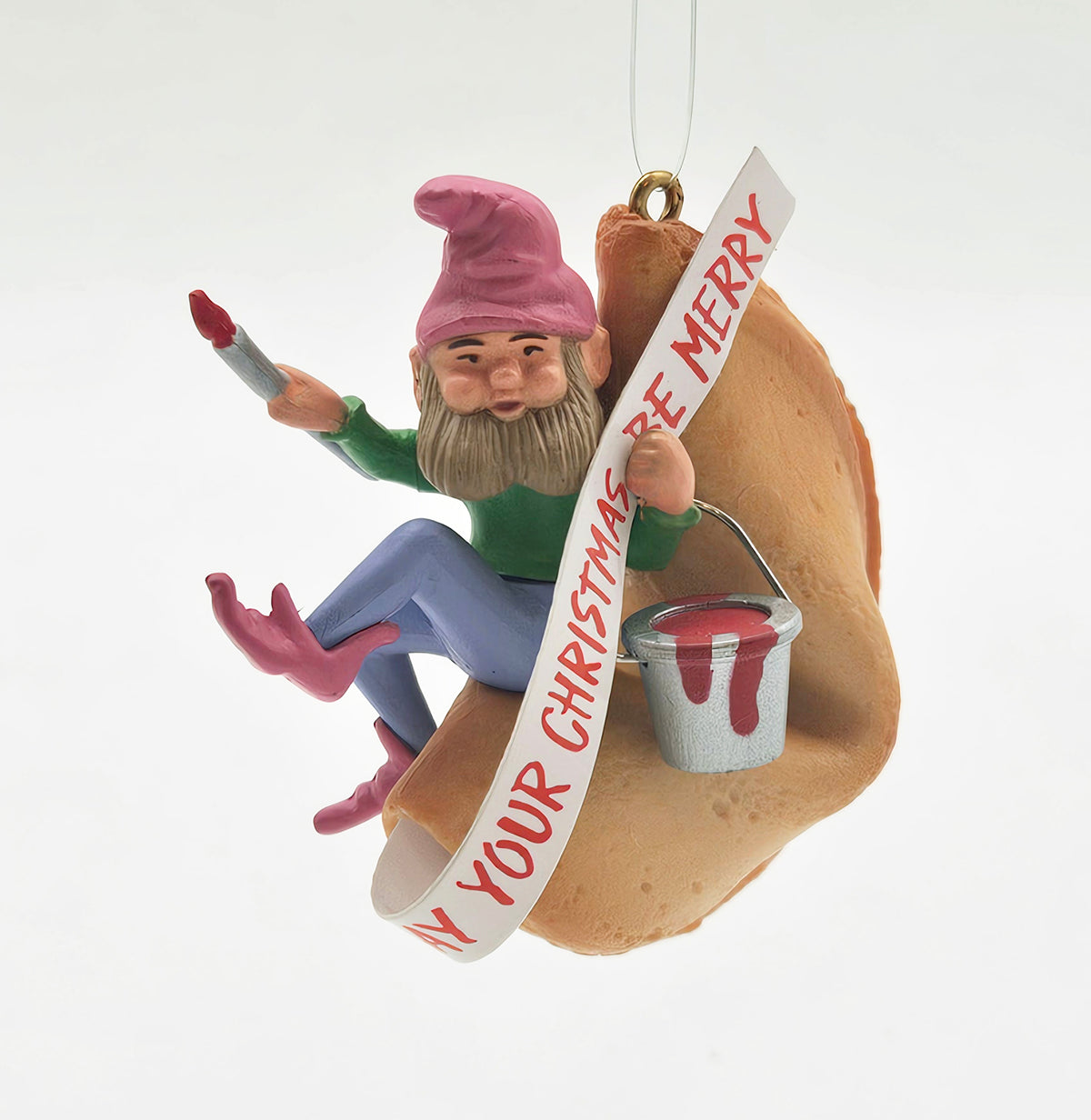 Hallmark Keepsake – “Fortune Cookie Elf” — ornament view