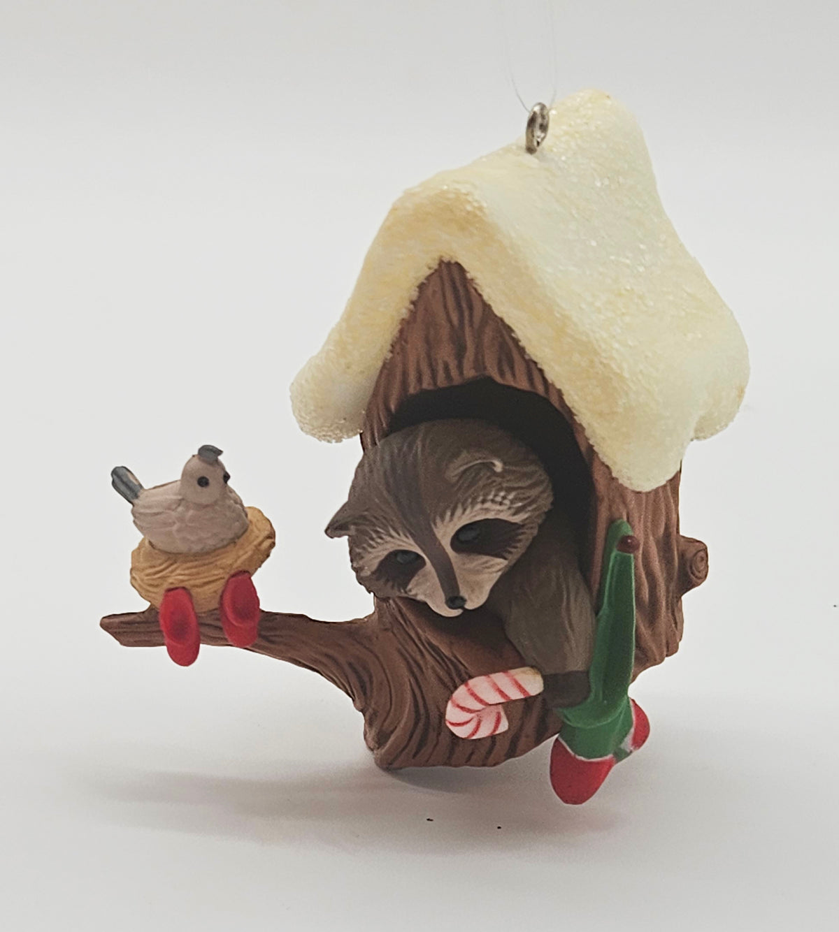 Hallmark Keepsake – “Raccoons' Christmas” — ornament view
