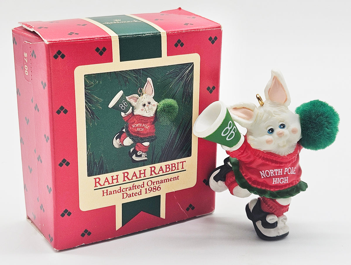 Hallmark Keepsake – “Rah Rah Rabbit” — with original box