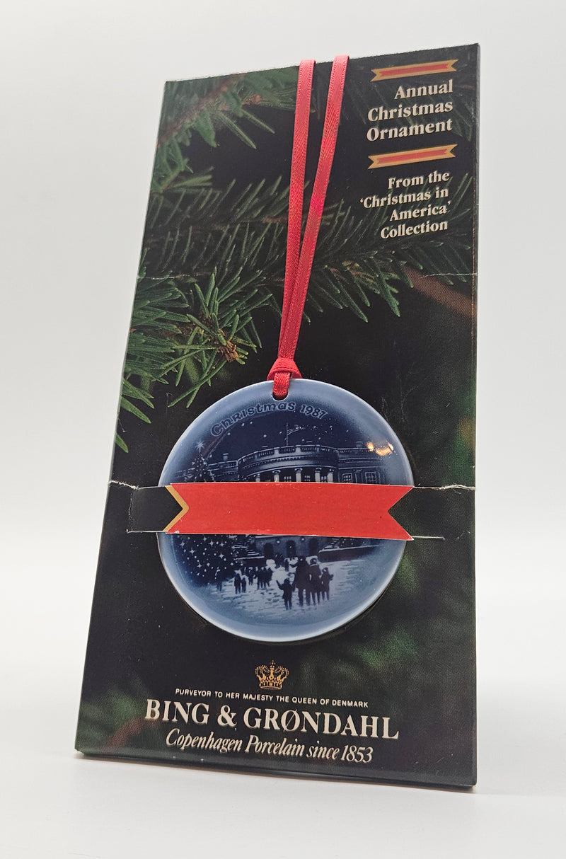 Bing & Grøndahl – “Christmas Eve at the White House” — with original box