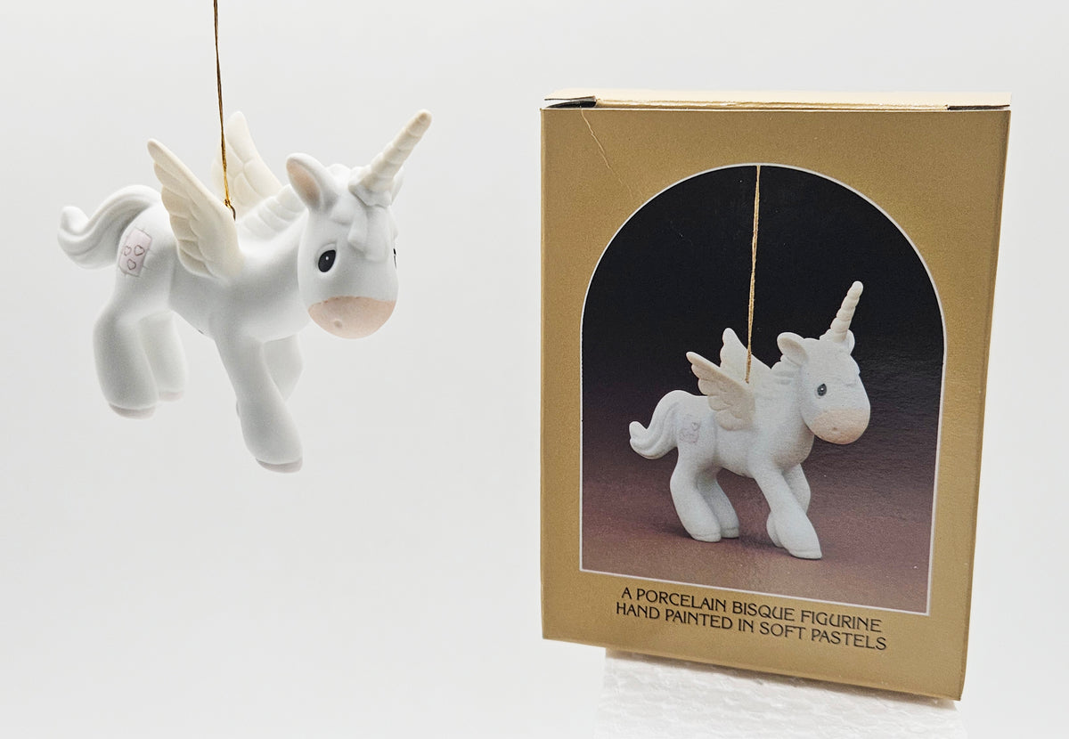 Enesco – “Precious Moments Unicorn Ornament” — with original box