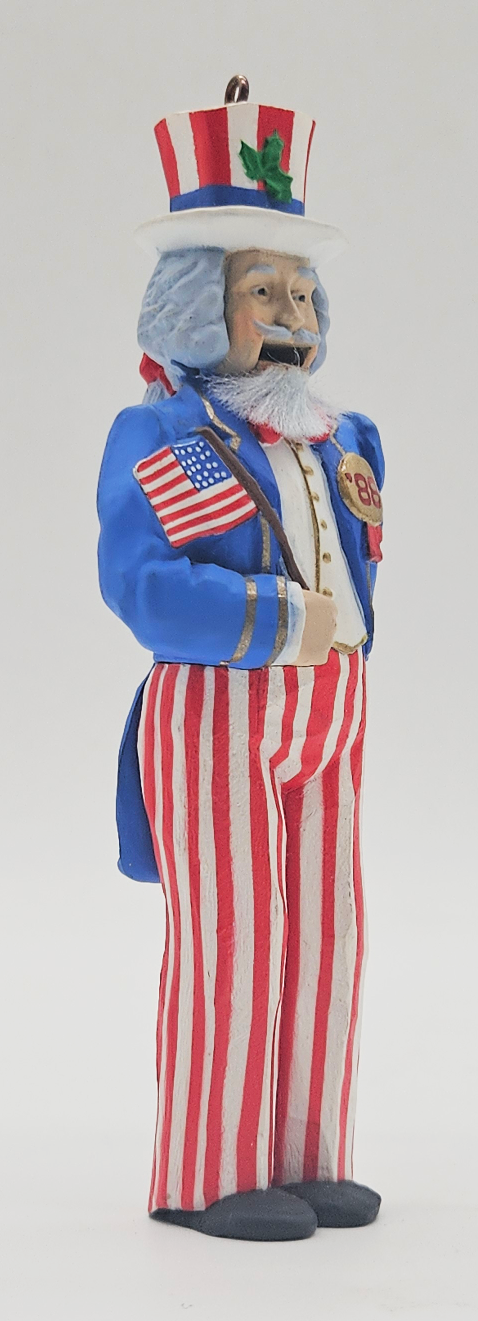Hallmark Keepsake – “Uncle Sam Nutcracker” — ornament view