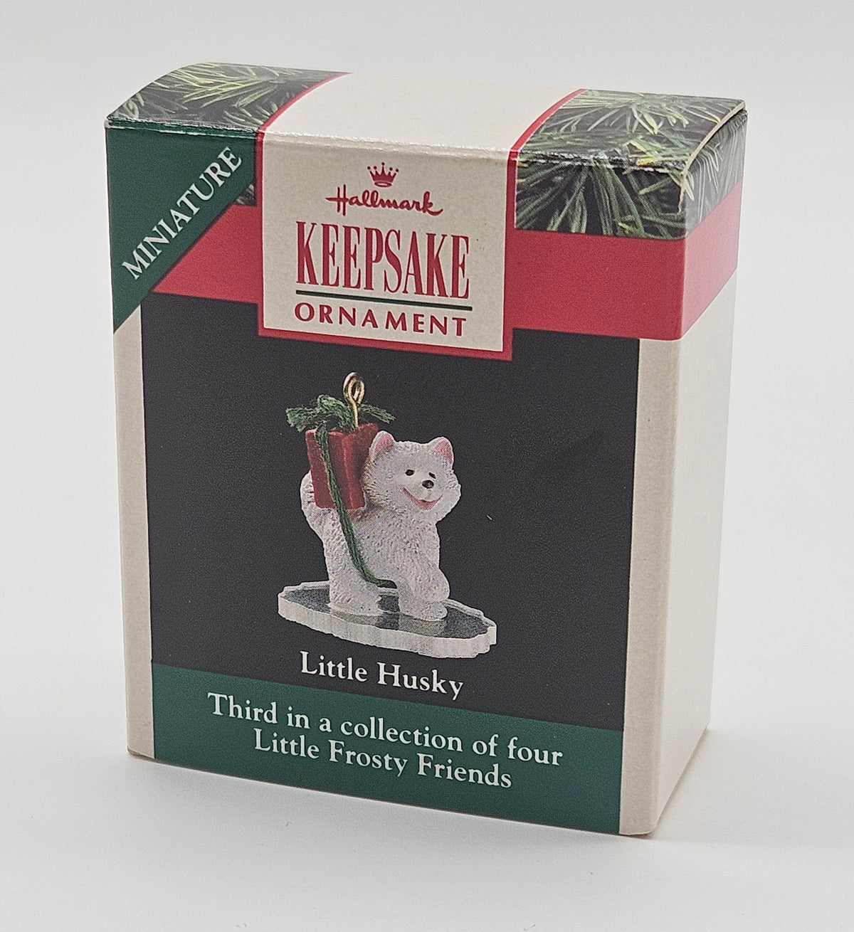 Hallmark Keepsake – “Little Frosty Friends Husky” – Damaged — original packaging