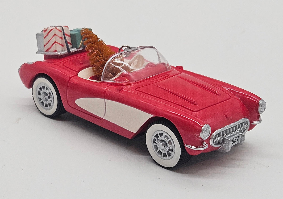 Hallmark Keepsake – “Classic American Cars 1957 Corvette” — ornament view