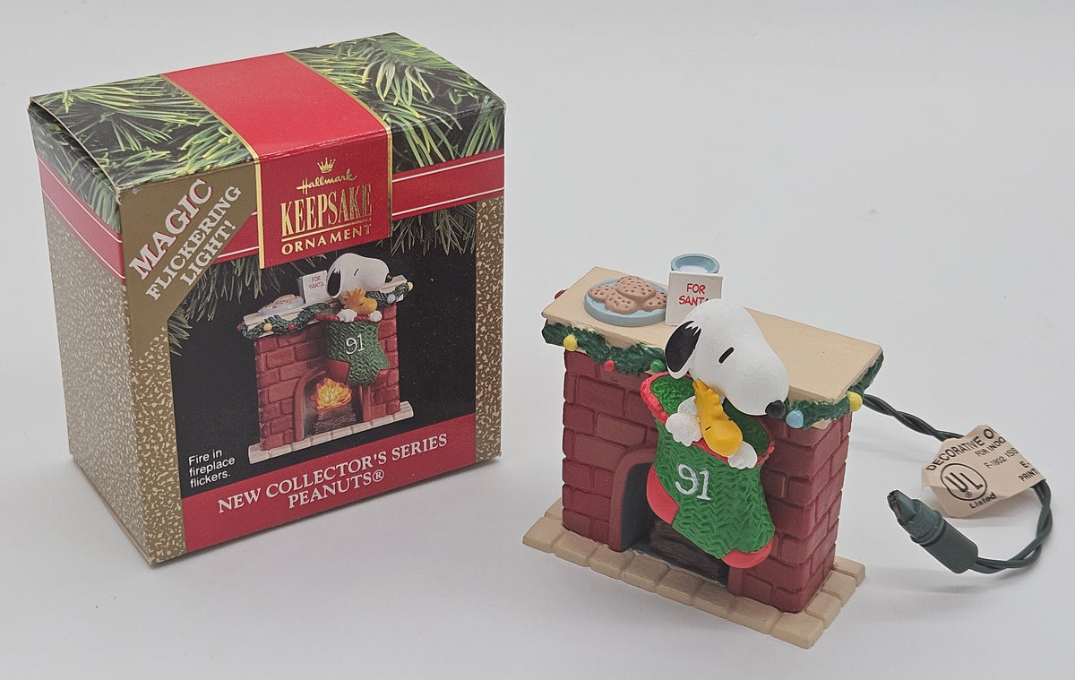 Hallmark Keepsake – “Peanuts The Stockings Were Hung by the Chimney” — with original box