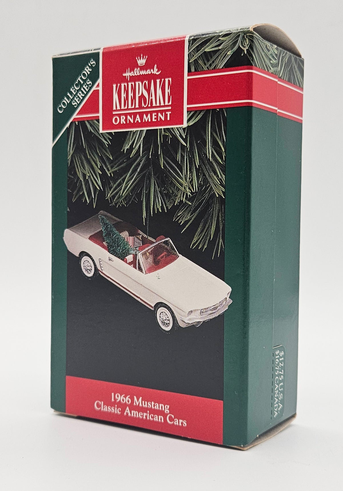 Hallmark Keepsake – “Classic American Cars 1966 Mustang” — original packaging
