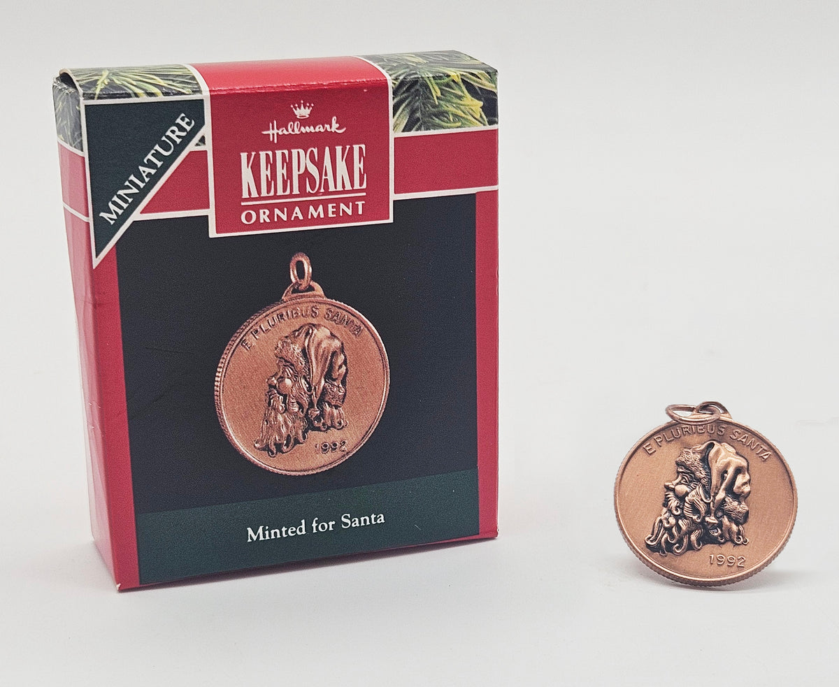 Hallmark Keepsake – “Miniature Minted for Santa” — with original box
