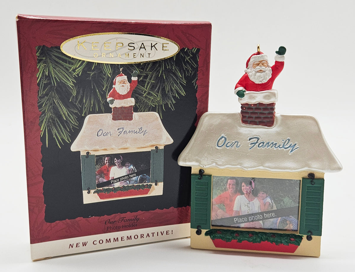 Hallmark Keepsake – “Our Family Photo Holder” — with original box