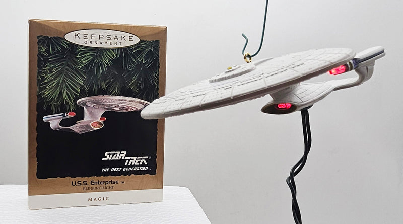 1993 Hallmark Keepsake U.S.S. Enterprise NCC-1701-D – with box