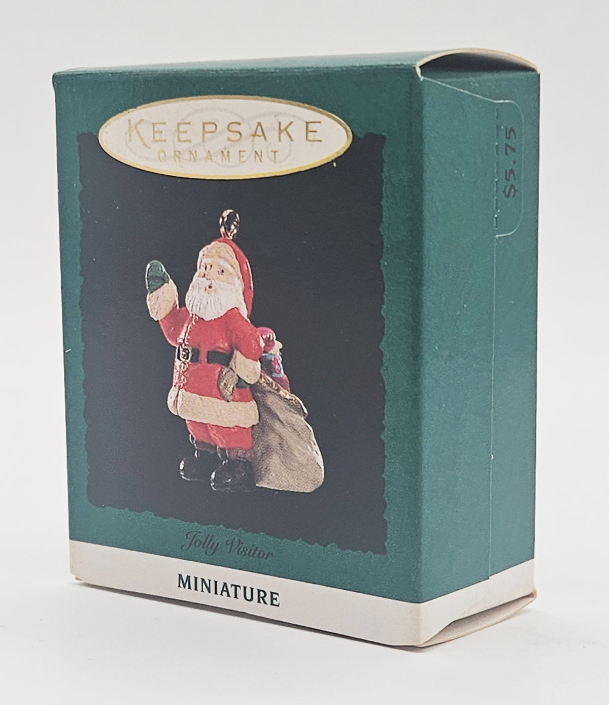 Hallmark Keepsake – “Miniature Jolly Visitor” — original packaging