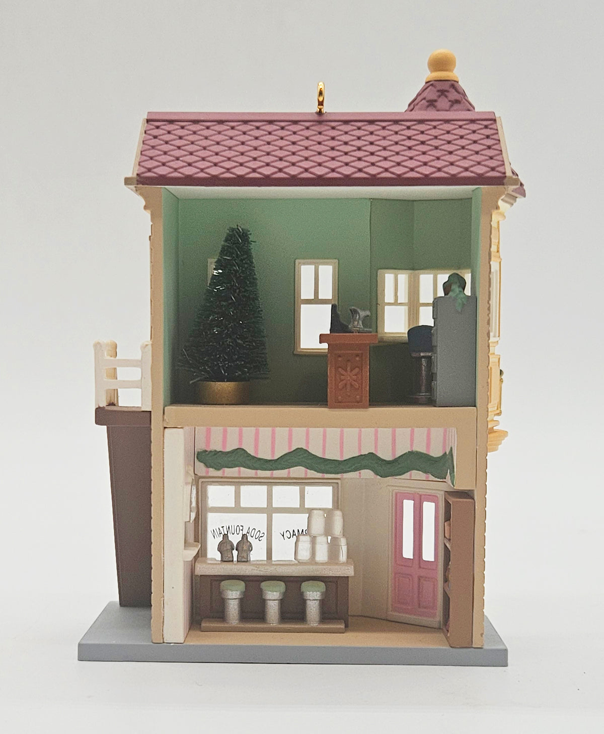 Hallmark Keepsake – “Neighborhood Drugstore” — ornament view