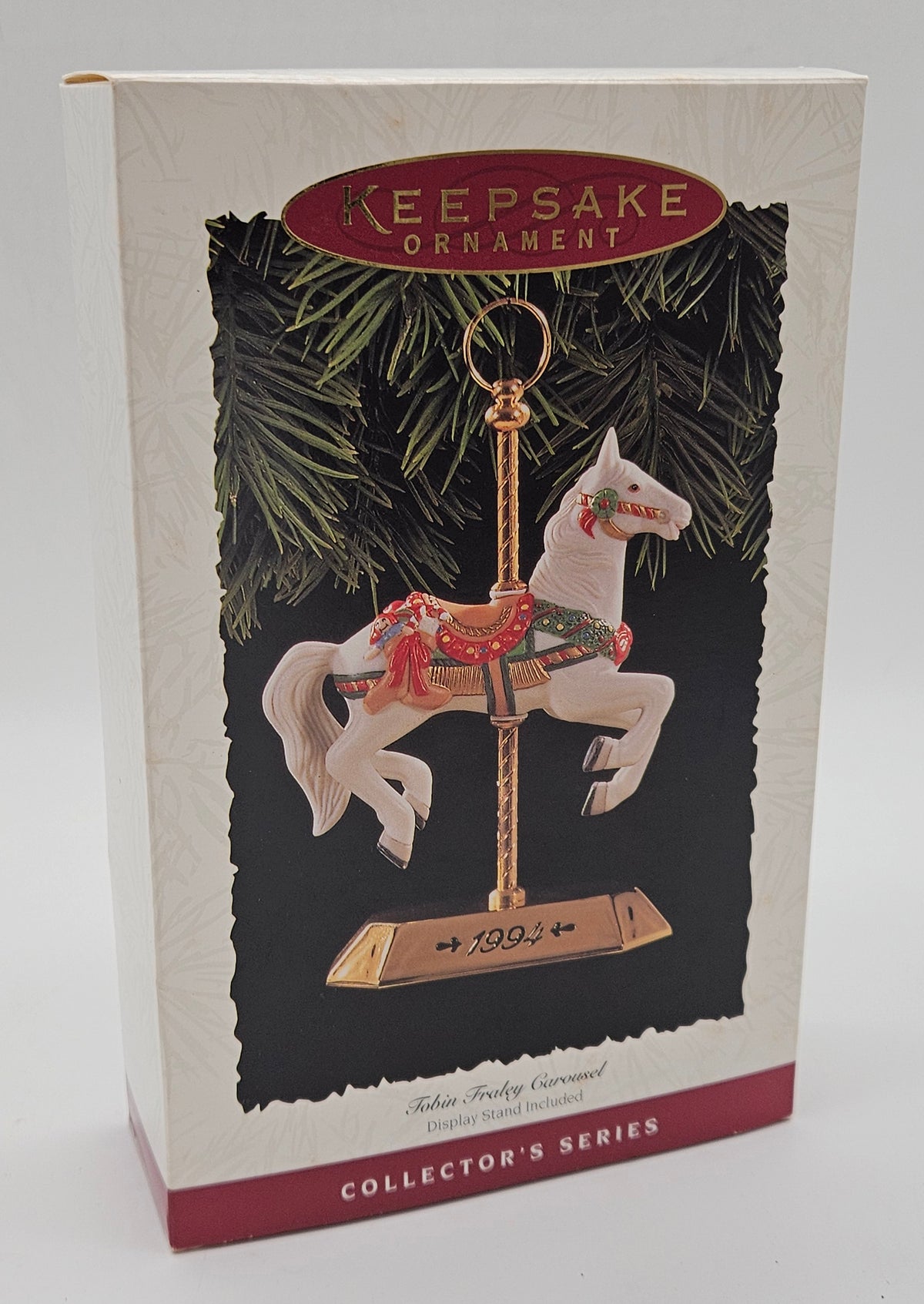 Hallmark Keepsake – “Tobin Fraley Carousel Horse #3” — original packaging