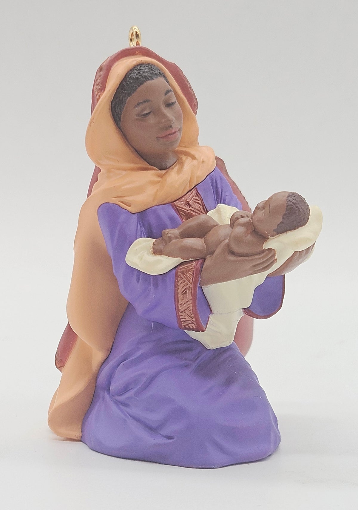 Hallmark Keepsake – “Heaven's Gift African American Nativity” — ornament view