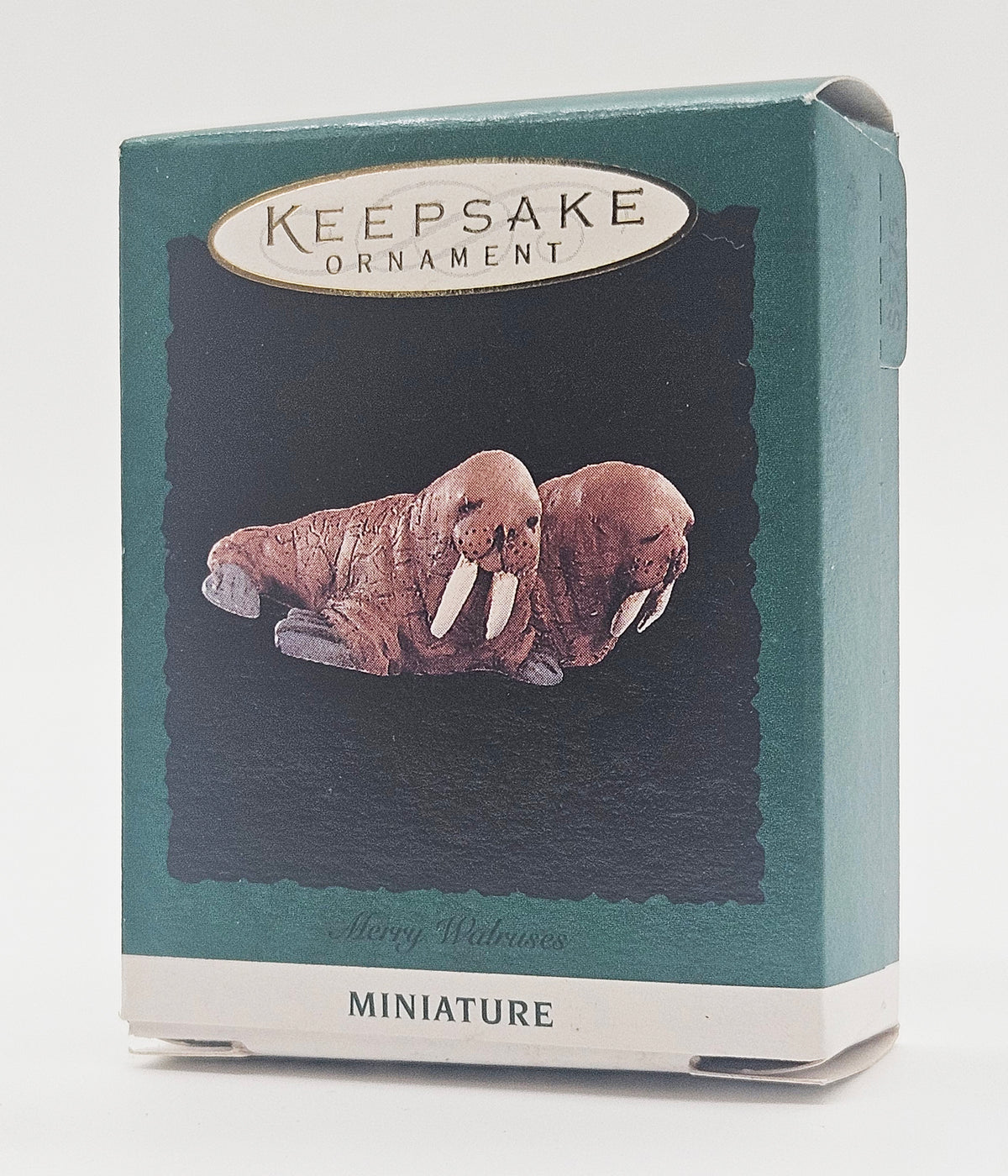 Hallmark Keepsake – “Miniature Noah's Ark Merry Walruses” — original packaging