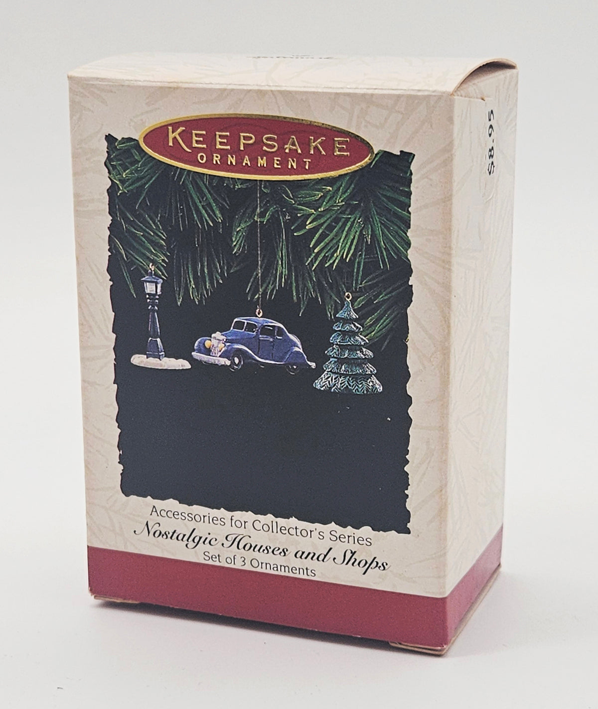 Hallmark Keepsake – “Nostalgic Houses & Shops Accessories Set of 3” — original packaging