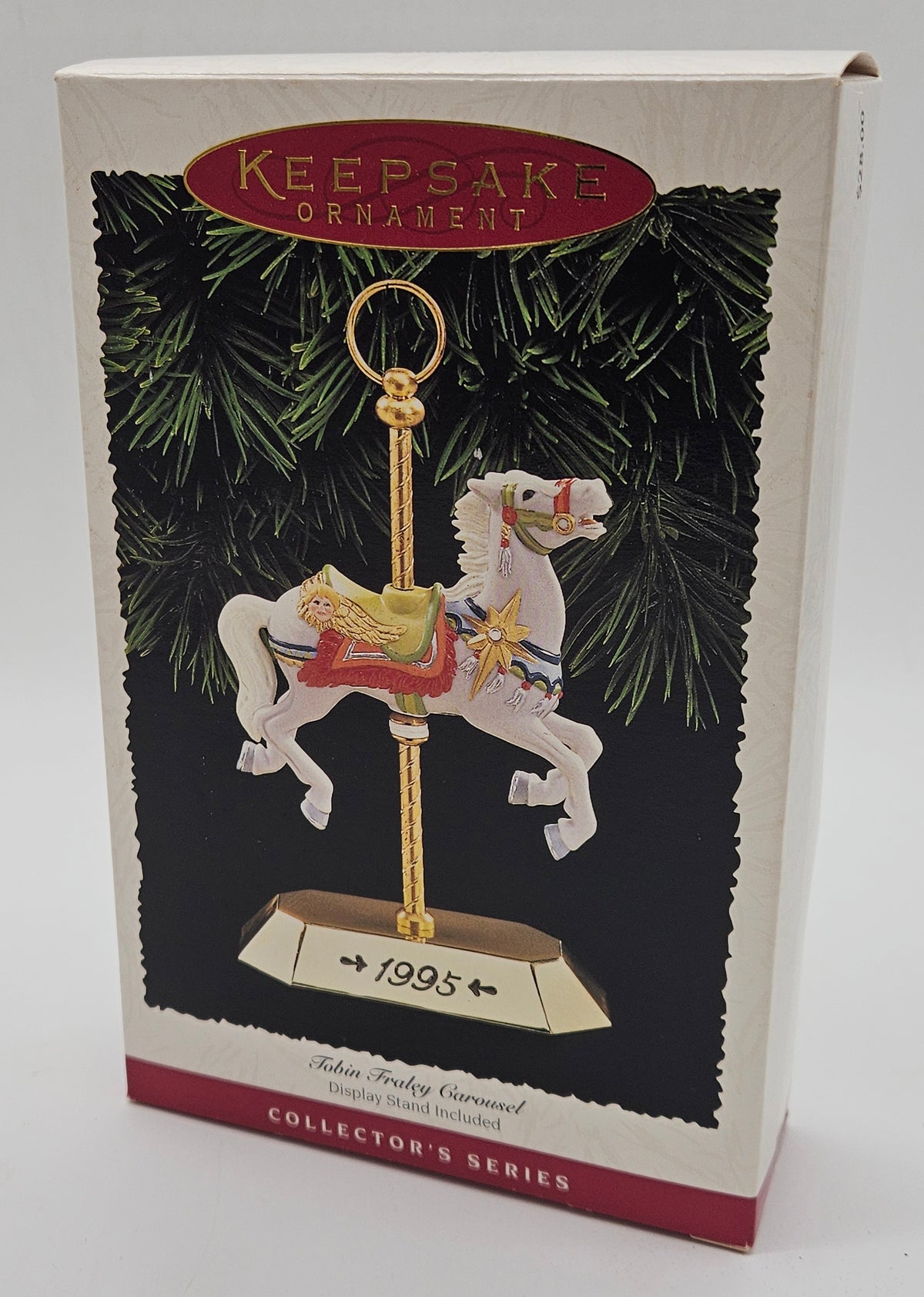 Hallmark Keepsake – “Tobin Fraley Carousel Horse #4” — original packaging