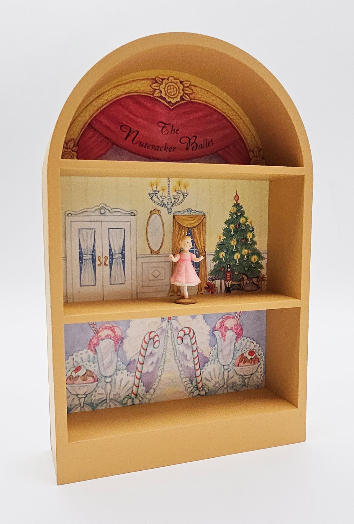 1996 Hallmark Keepsake The Nutcracker Ballet: Stage and Clara – with clara