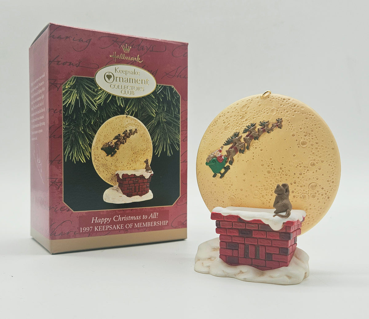 Hallmark Keepsake – “Club Happy Christmas to All” — with original box