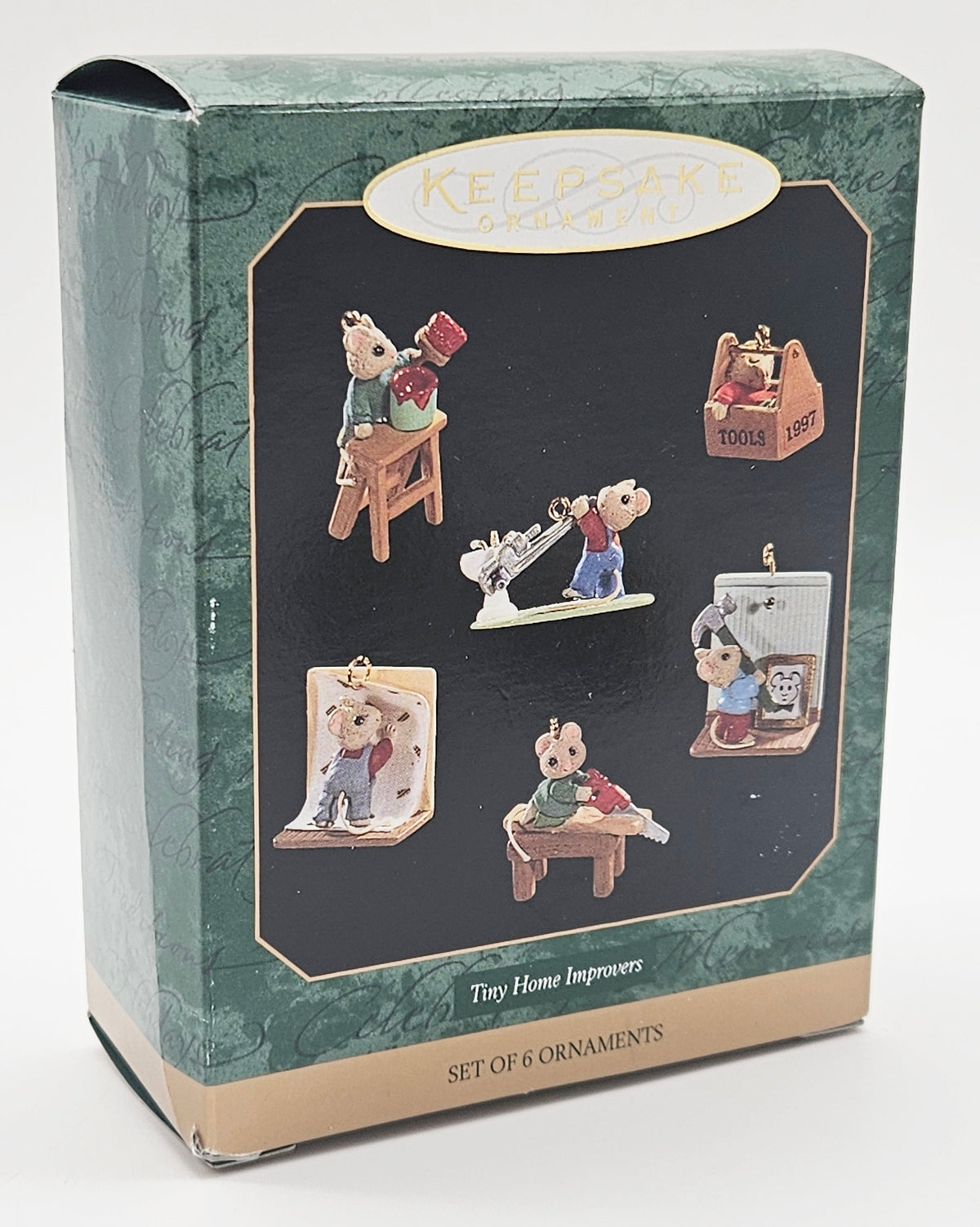 1997 Hallmark Keepsake Tiny Home Improvers – box