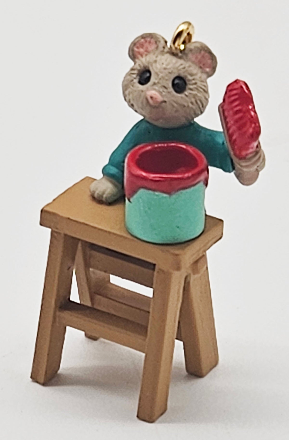 1997 Hallmark Keepsake Tiny Home Improvers – qxm4282 painting