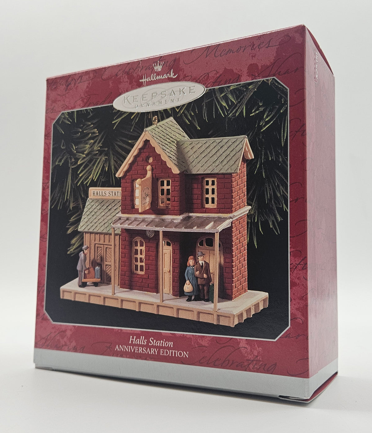 Hallmark Keepsake – “Hall's Station Anniversary” — original packaging