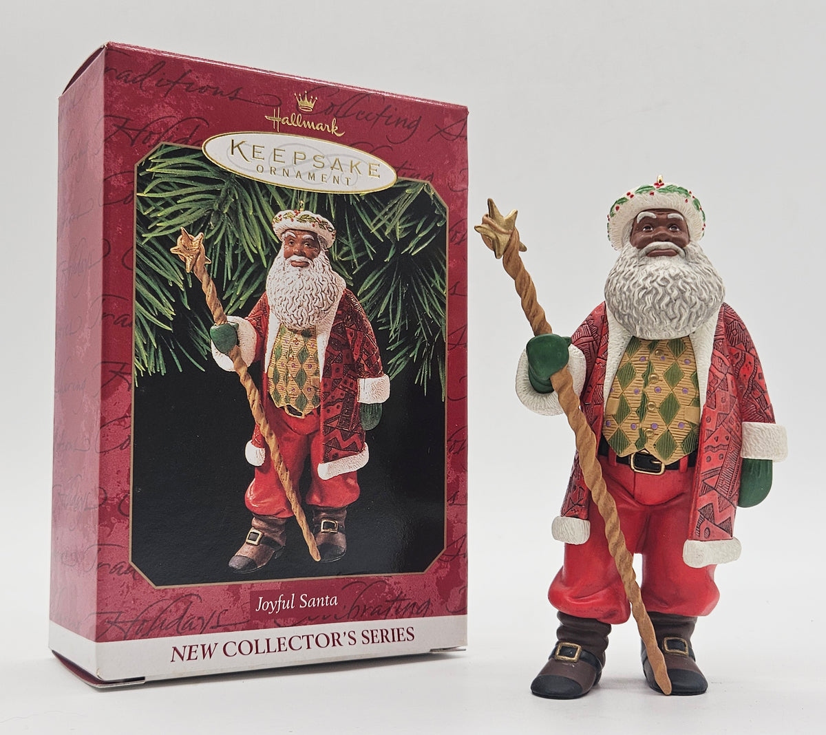 Hallmark Keepsake – “Joyful Santa #1” — with original box