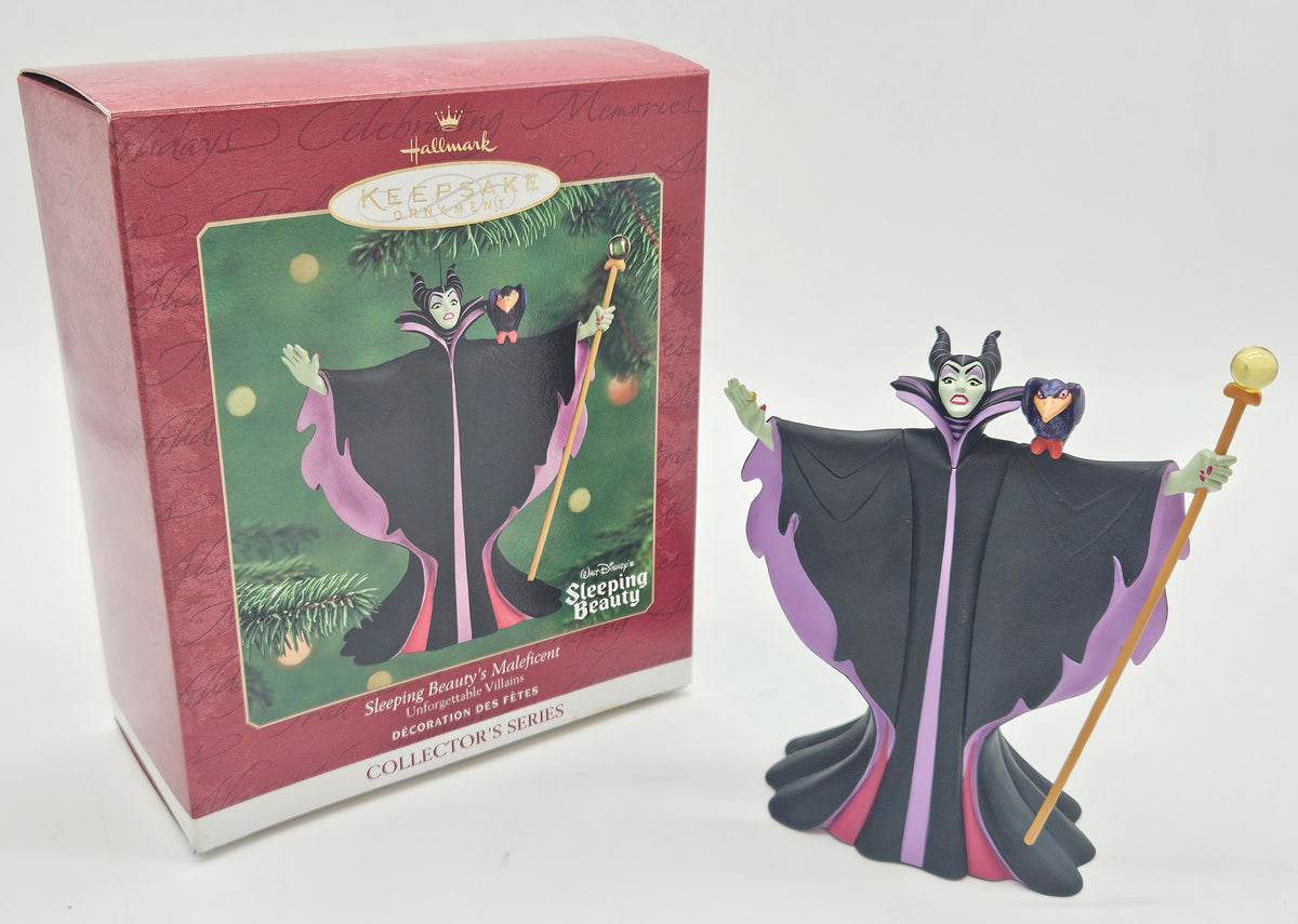 Hallmark Keepsake – “Maleficent Unforgettable Villains” — with original box