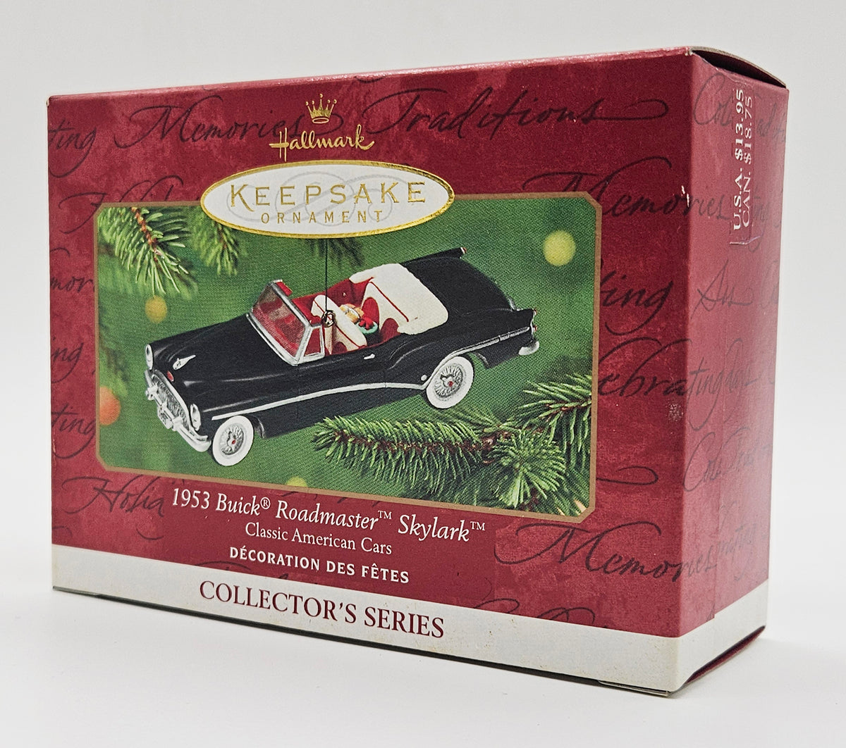 2001 Hallmark Keepsake 1953 Buick Roadmaster Skylark (QX6872) — box