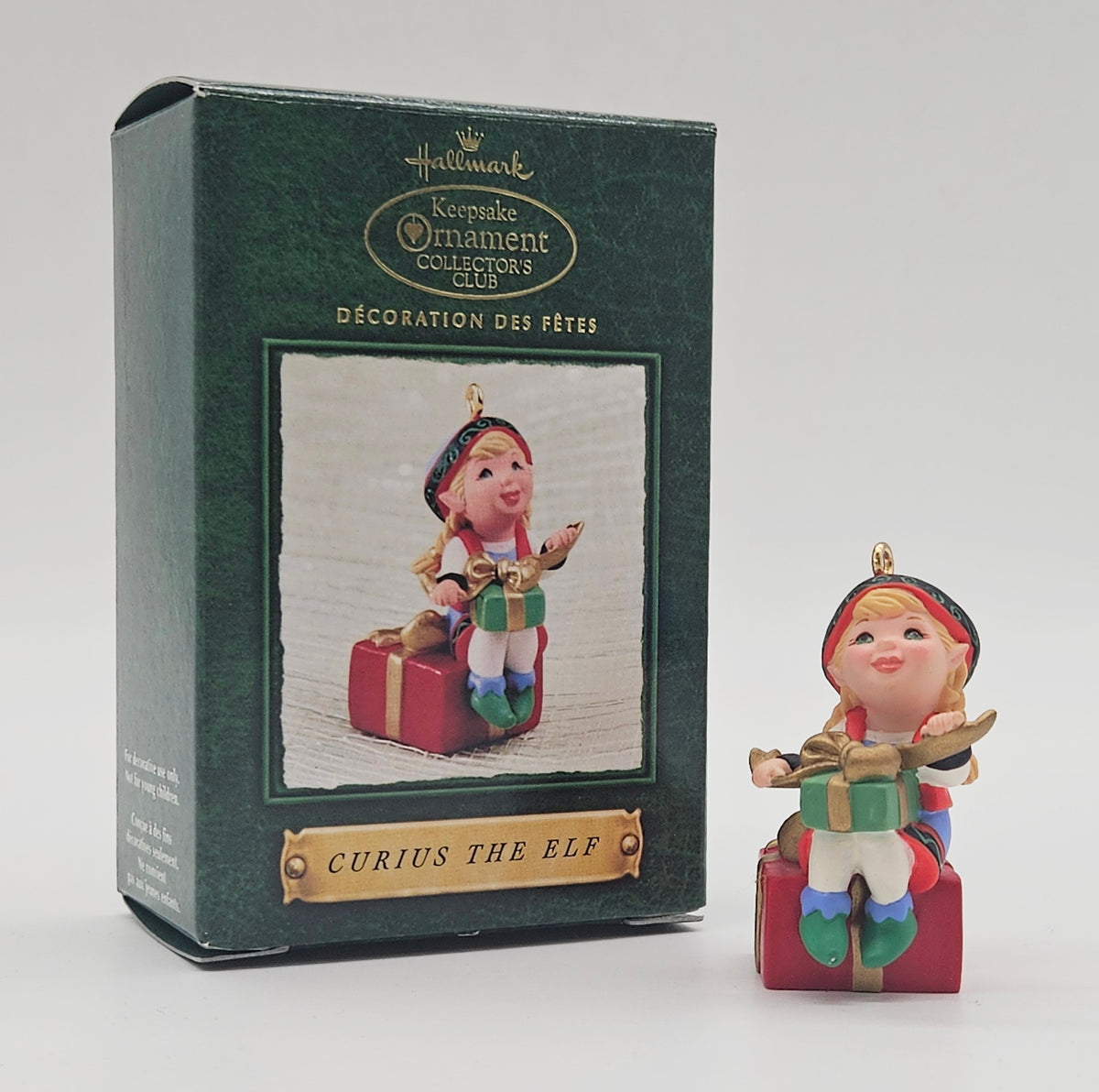 Hallmark Keepsake – “Curius the Elf” — with original box
