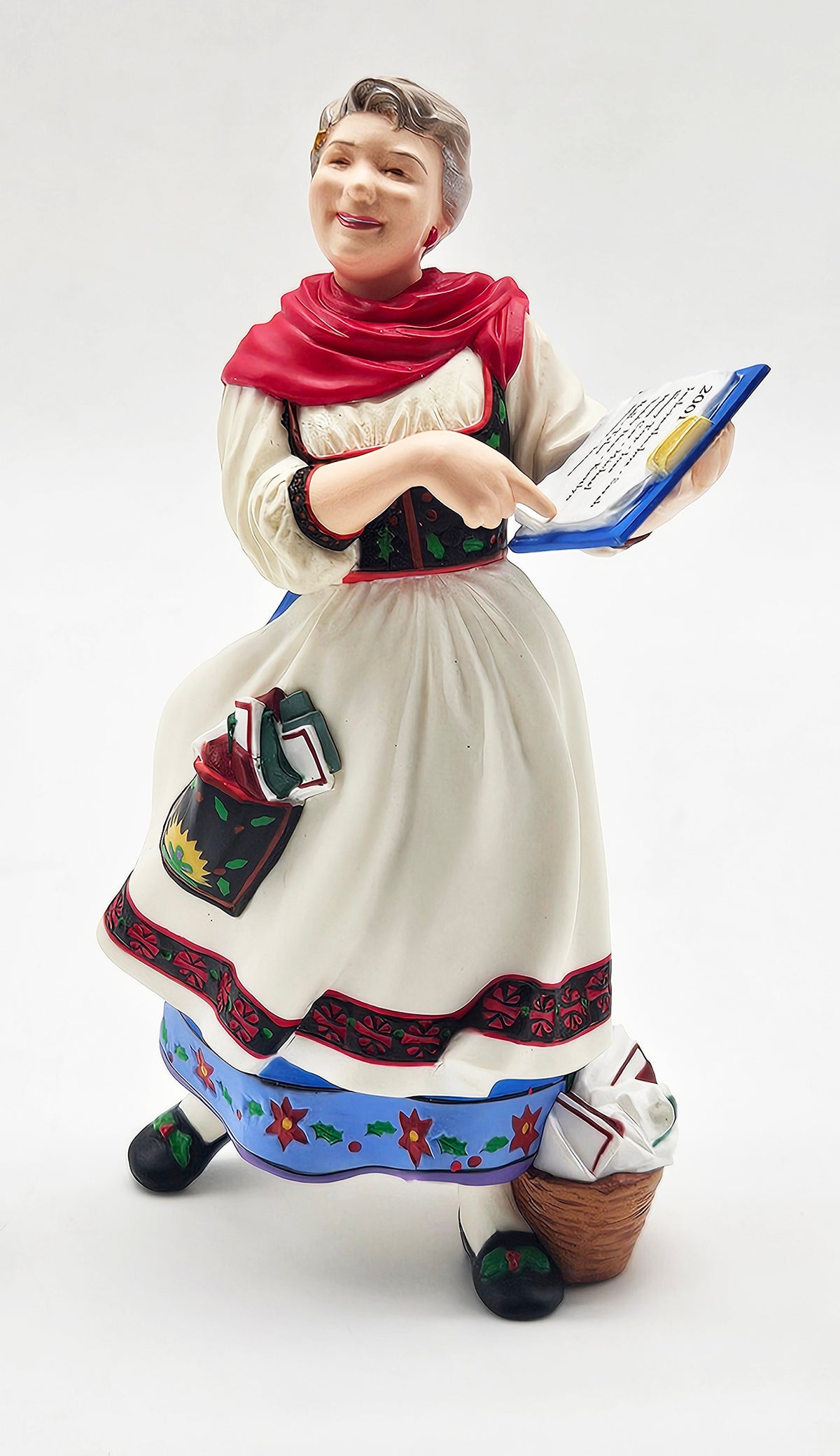 Hallmark Keepsake – “Lettera Globus Mrs. Claus” — ornament view