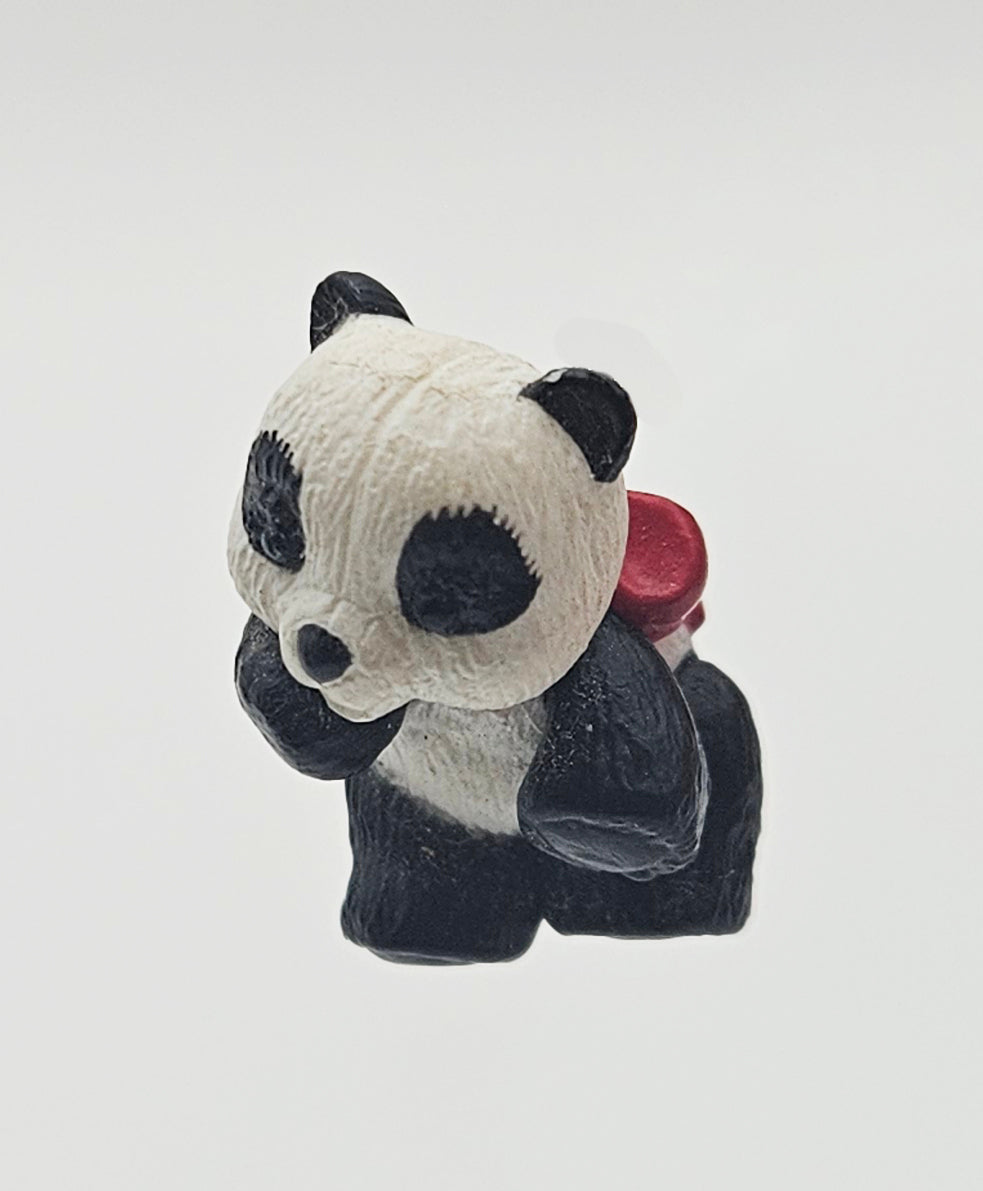 Hallmark Keepsake – “Santa Claus with Miniature Panda Bear” — ornament view