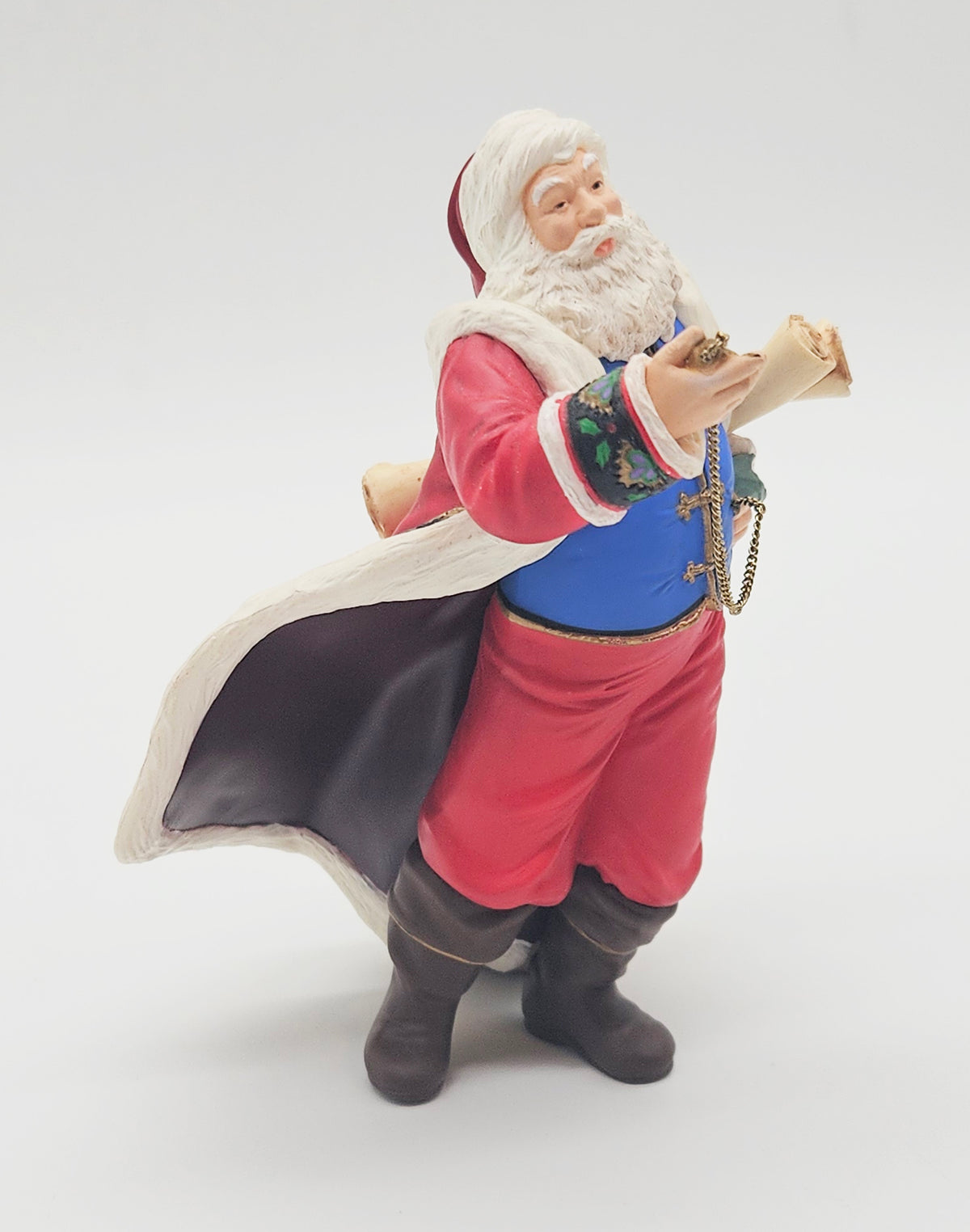 Hallmark Keepsake – “Santa Claus with Miniature Panda Bear” — ornament view