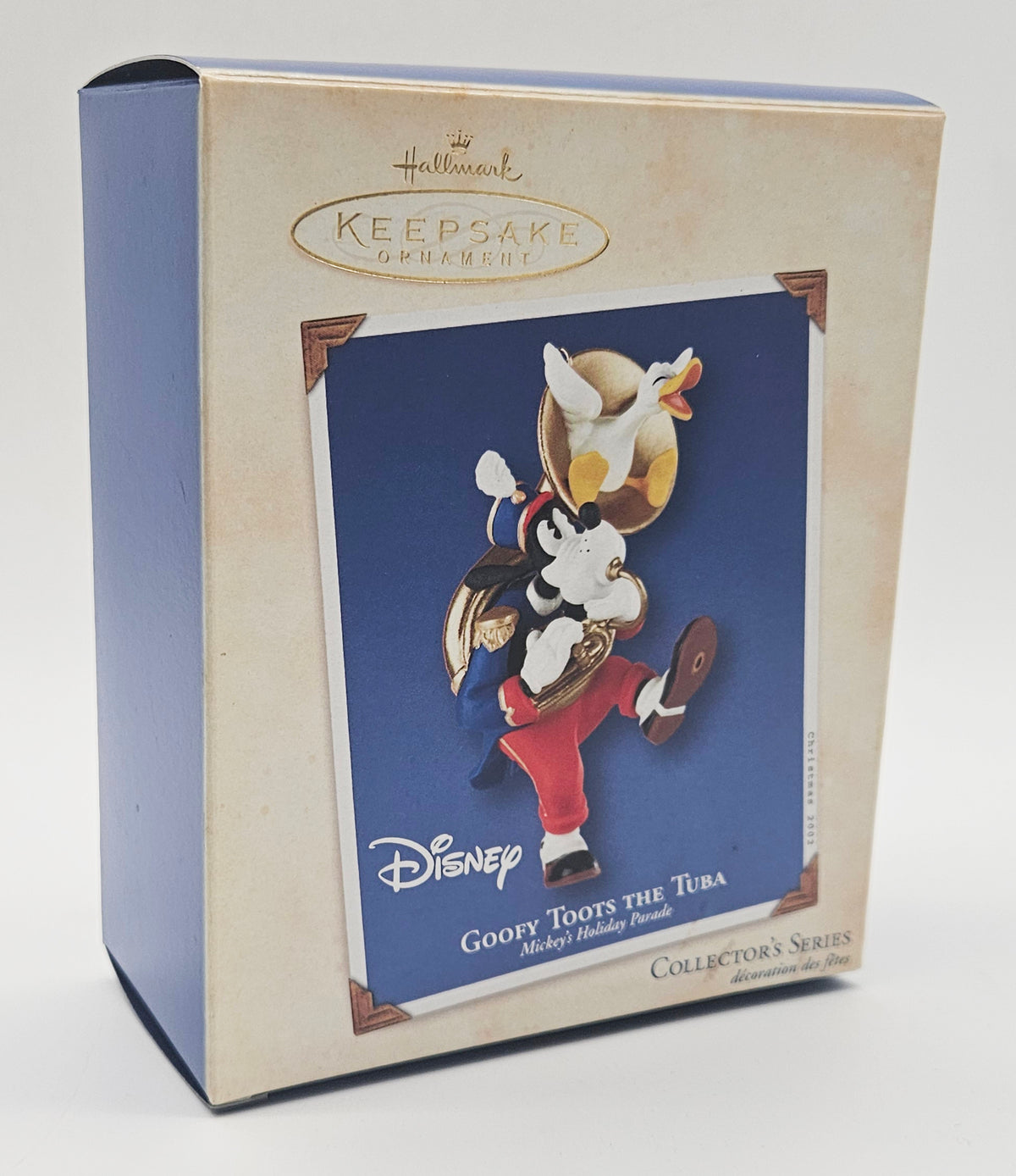 Hallmark Keepsake – “Goofy Toots the Tuba Mickey's Holiday Parade” — original packaging