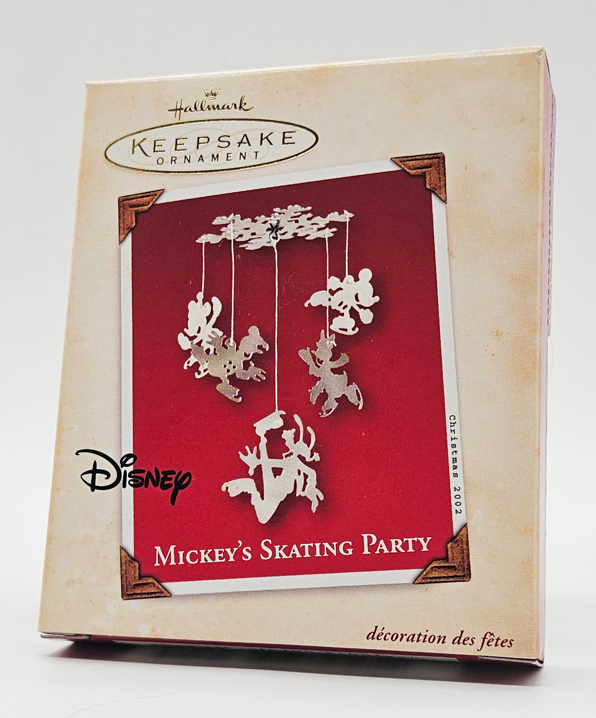 2002 Hallmark Keepsake Mickey’s Skating Party (QXD4913) — box