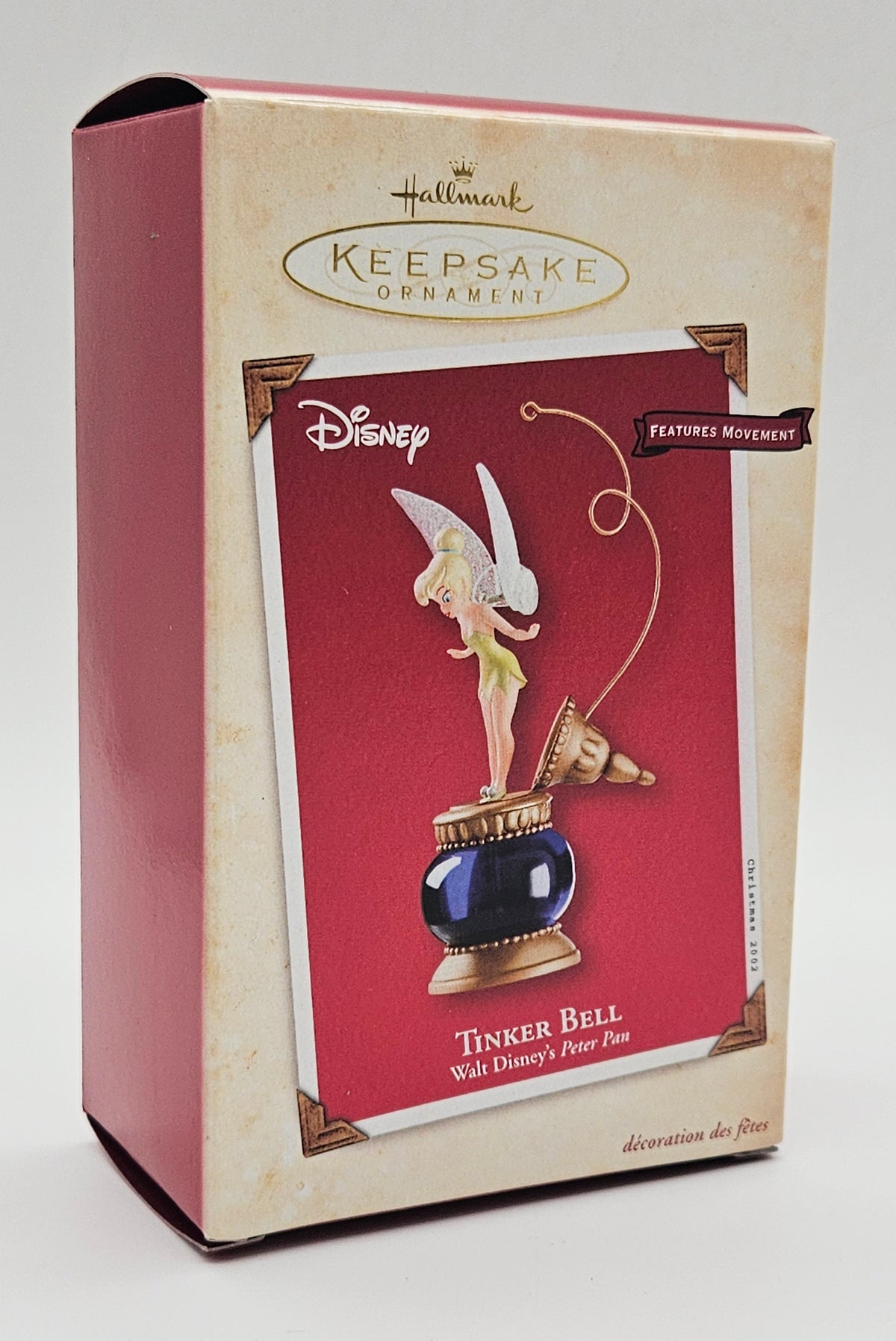 2002 Hallmark Keepsake Tinker Bell (QXD4943) — box