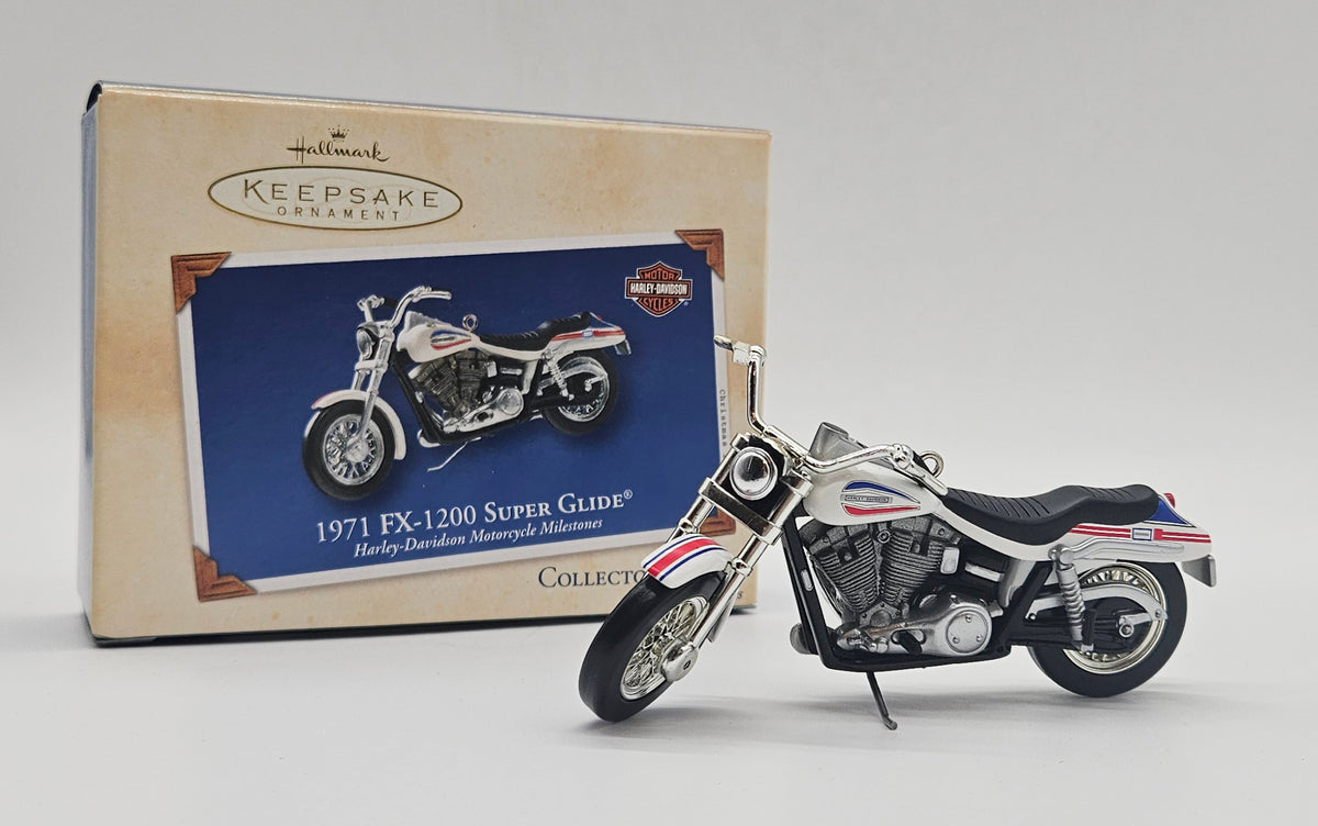 Hallmark Keepsake – “Harley Davidson 1971 FX-1200 Super Glide” — with original box