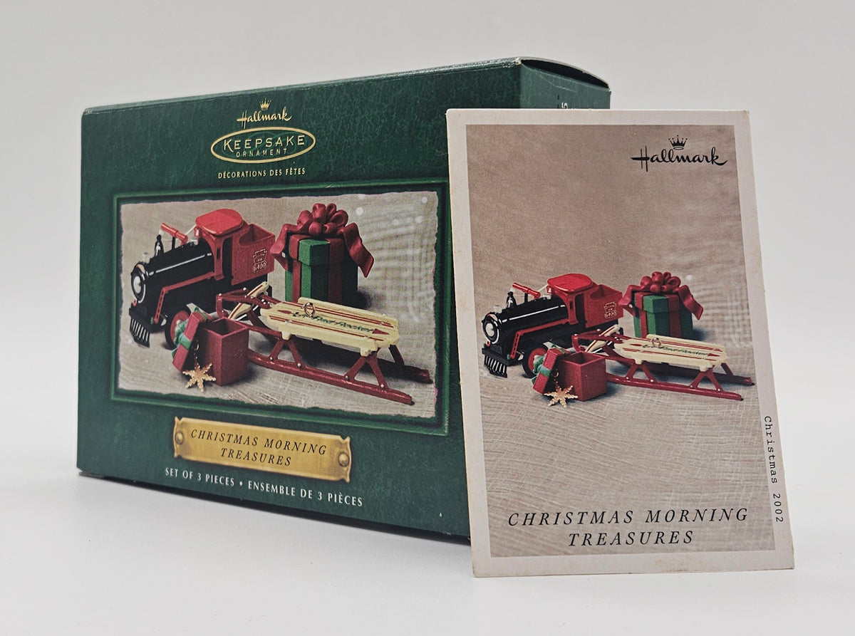 Hallmark Keepsake – “Santa's Big Night Christmas Morning Treasures” — original packaging