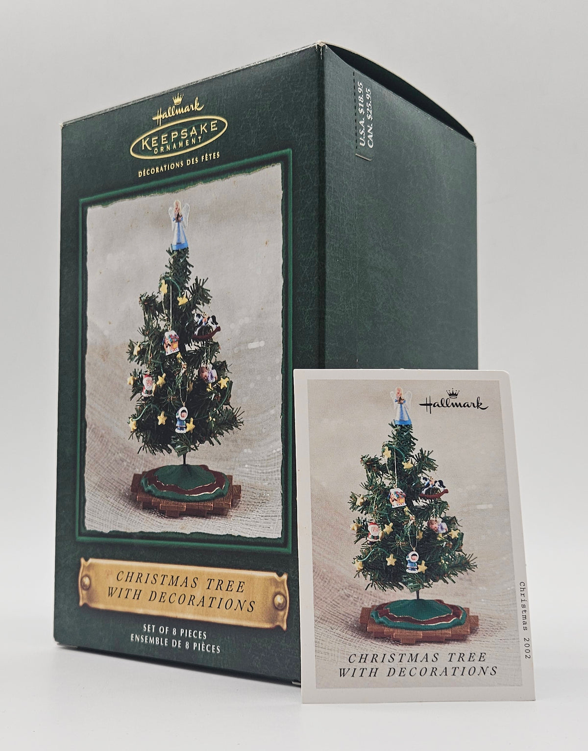 Hallmark Keepsake – “Santa's Big Night Christmas Tree with Decorations” — original packaging