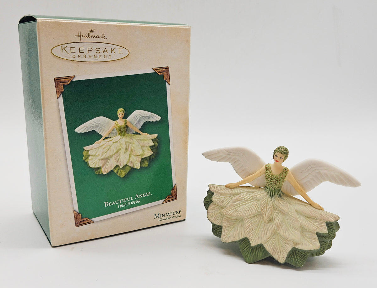 Hallmark Keepsake – “Beautiful Angel Miniature Tree Topper” — with original box