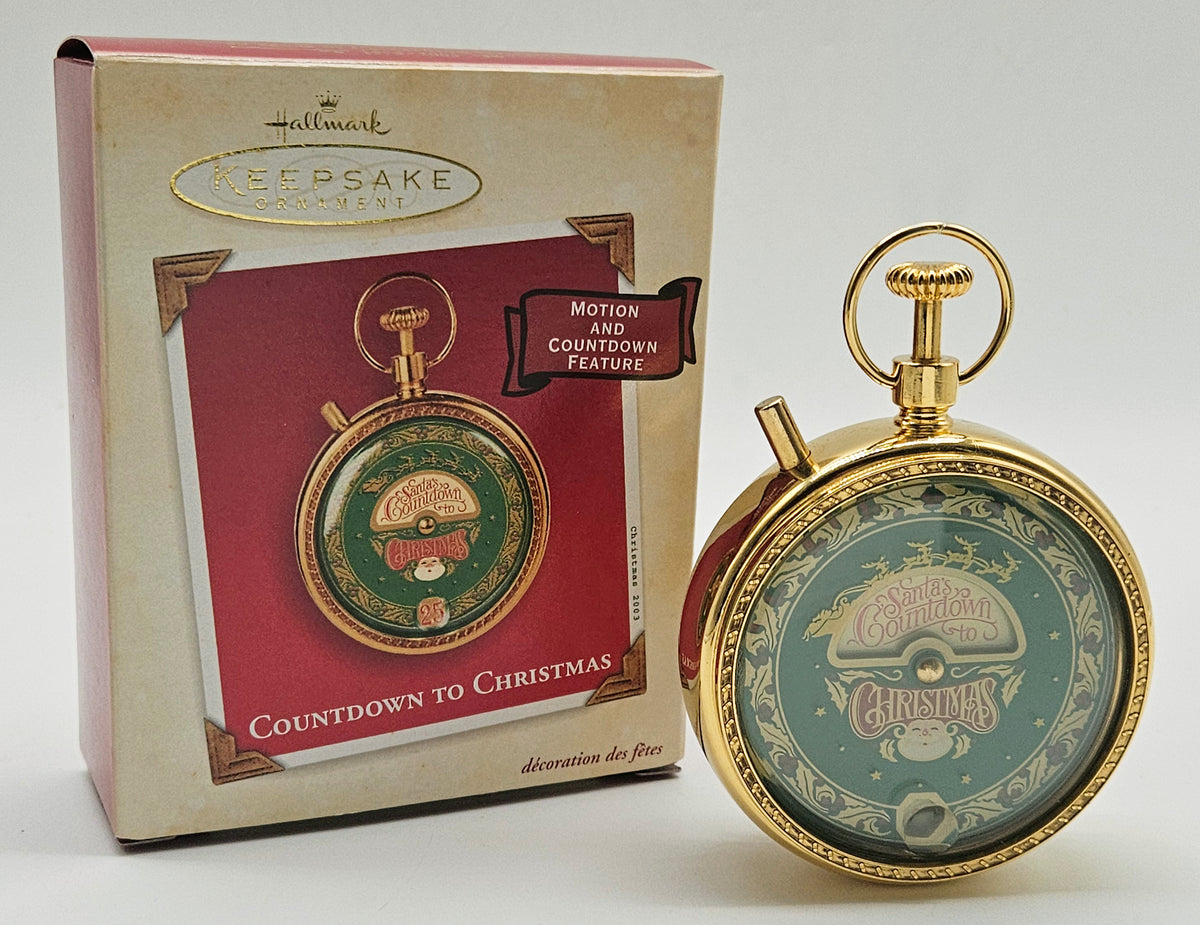 Hallmark Keepsake – “Countdown to Christmas” – Damaged — with original box