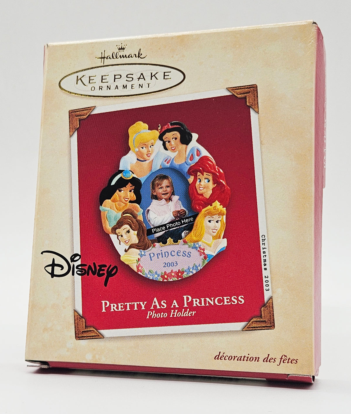 2003 Hallmark Keepsake Pretty as a Princess – Photo Holder (QXD5079) — box
