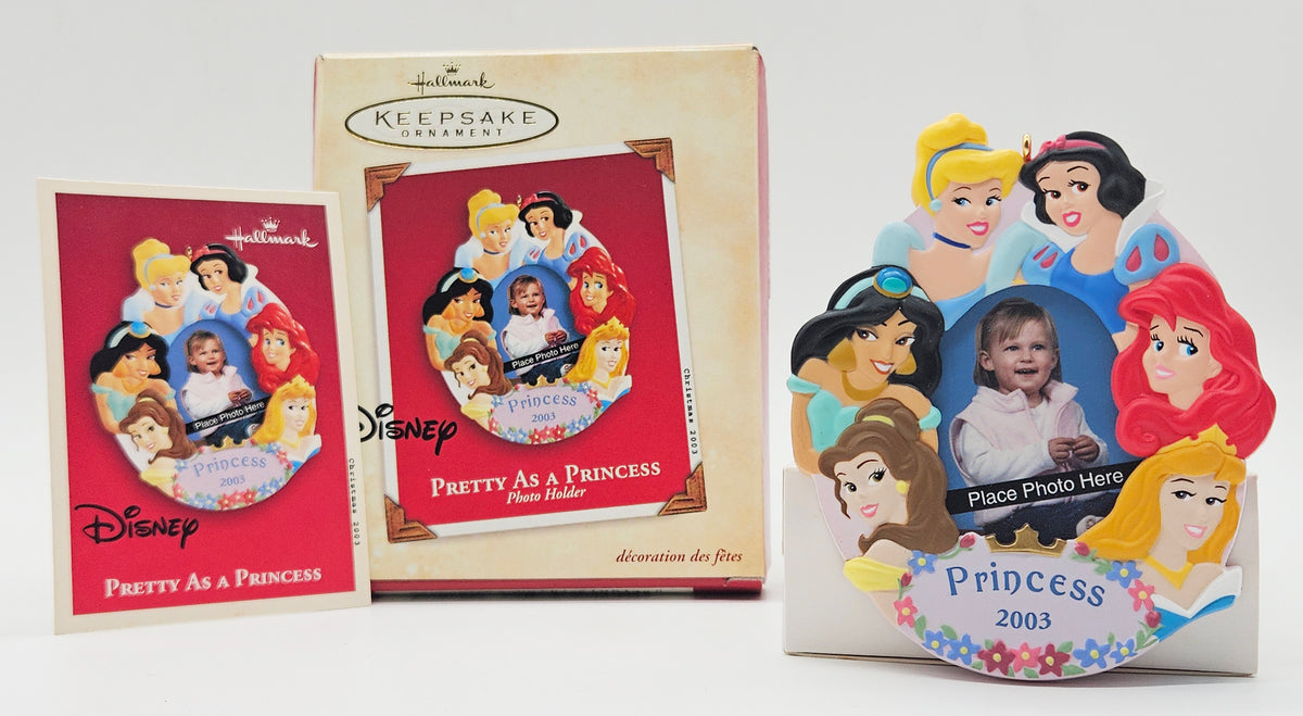 2003 Hallmark Keepsake Pretty as a Princess – Photo Holder (QXD5079) — with box and product
