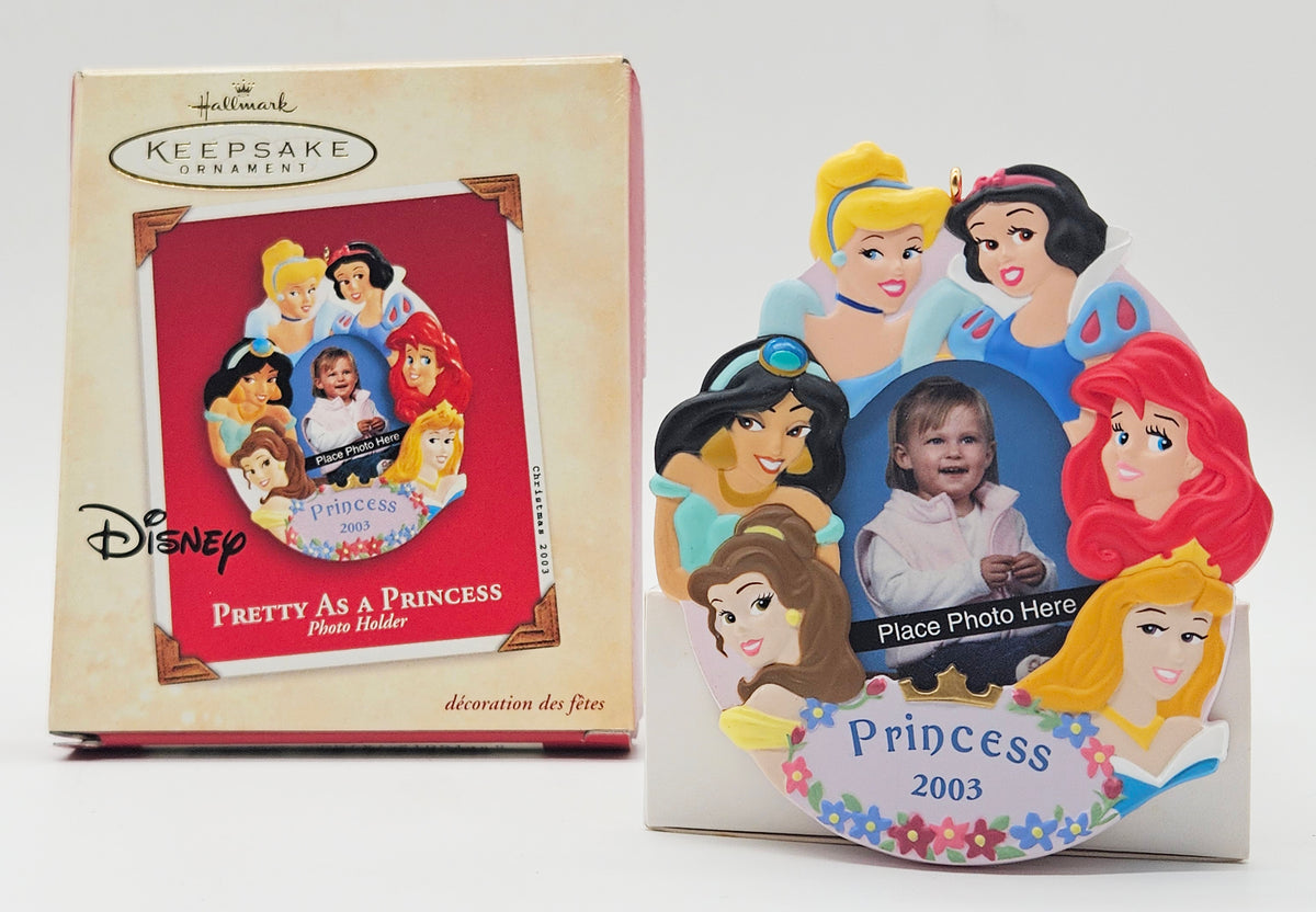 2003 Hallmark Keepsake Pretty as a Princess – Photo Holder (QXD5079) — with box memory card and product
