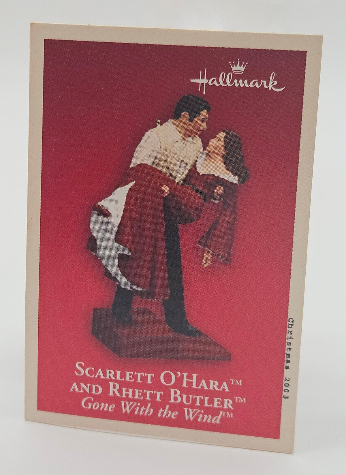 Hallmark Keepsake – “Scarlett O'Hara and Rhett Butler” — ornament view