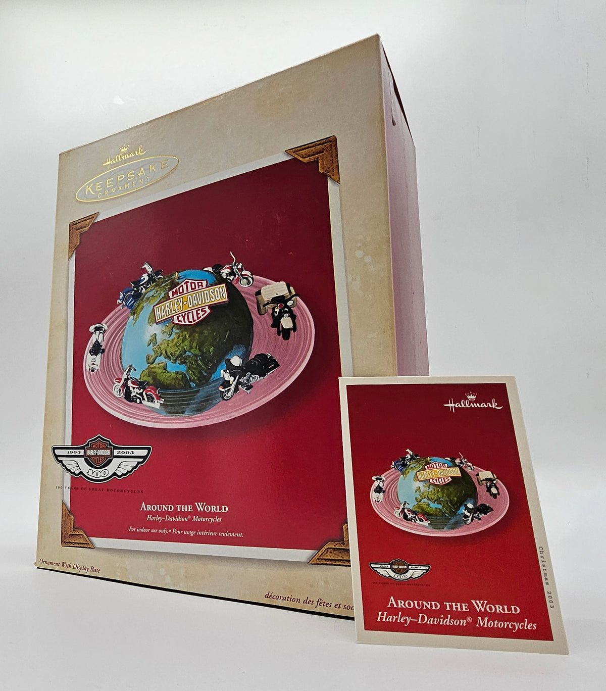 Hallmark Keepsake – “Harley Davidson Around the World” — original packaging