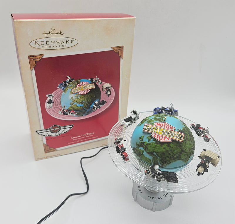 Hallmark Keepsake – “Harley Davidson Around the World” — with original box