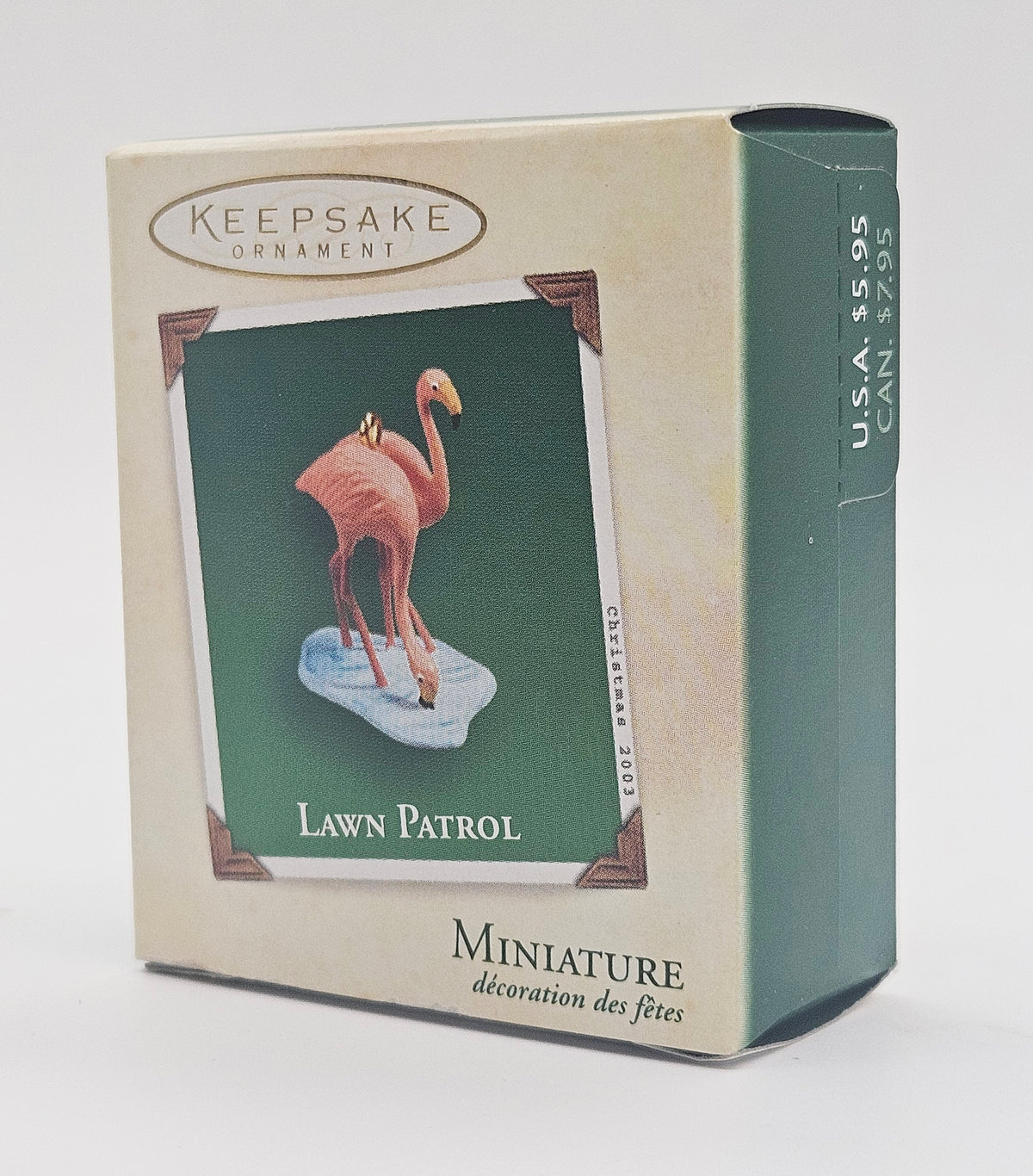Hallmark Keepsake – “Miniature Lawn Patrol” — original packaging
