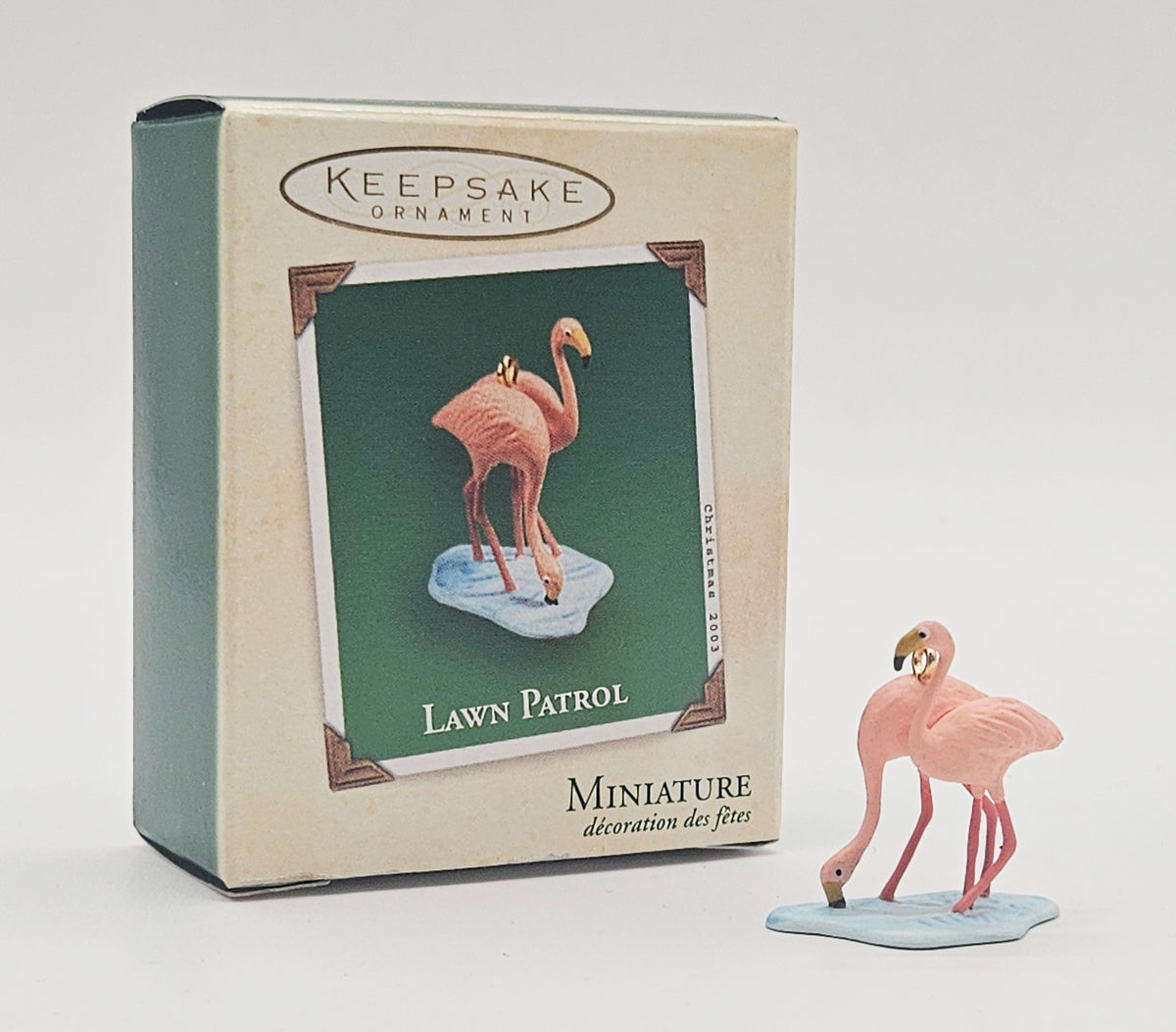 Hallmark Keepsake – “Miniature Lawn Patrol” — with original box
